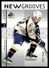 2002-03 SP Game Used #84 Adam Hall Rookie 285/750 Nashville Predators