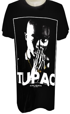 2pac (Tupac Shakur) Memorial T-Shirt Black