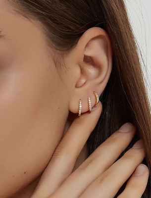 Las mejores ofertas en Pendientes de Moda Oro Aretes | eBay