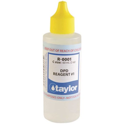 2 oz. Bottle Test Kit Replacement Reagent Refill Bottles DPD Reagent #1