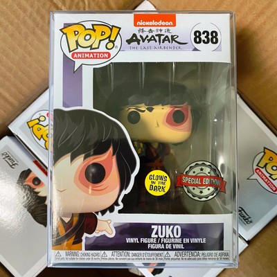 Funko Pop Avatar Zuko 8 Glows Special Exclusive Vinyl Figure Mint Ebay