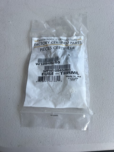 Fusibile Termico Originale OEM Whirlpool Gamma Forno WPW10545255 - Foto 6