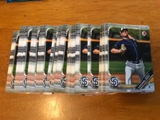 Lot (80) ADRIAN MOREJON Padres 2019 Bowman Baseball cards ALL BASE paper