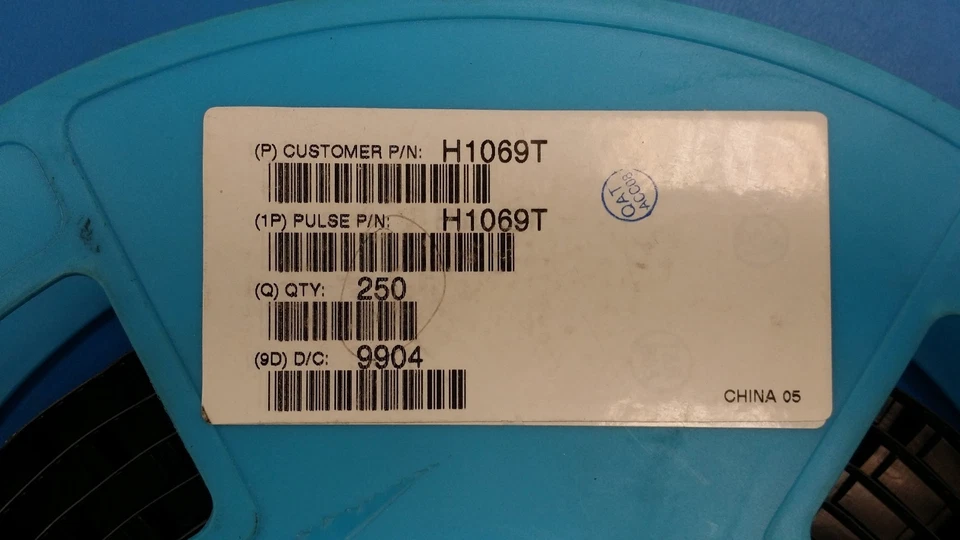 (2 PCS) H1069T Telecom Transformer 2:1/1:1 1500Vrms -0.5dB Surface Mount - Image 1 of 4