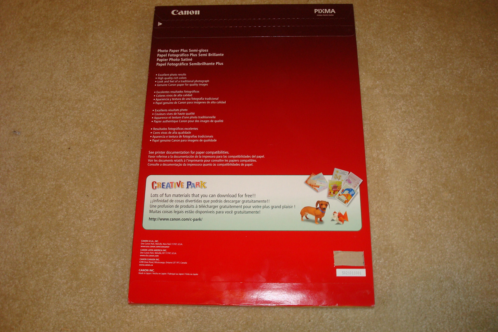 NEW Canon PIXMA PRO100 Color Digital Photo Inkjet Printer (Canon Item