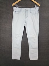 Gap skinny Jeans pants women size 30 X 27 denim faded worn 1969