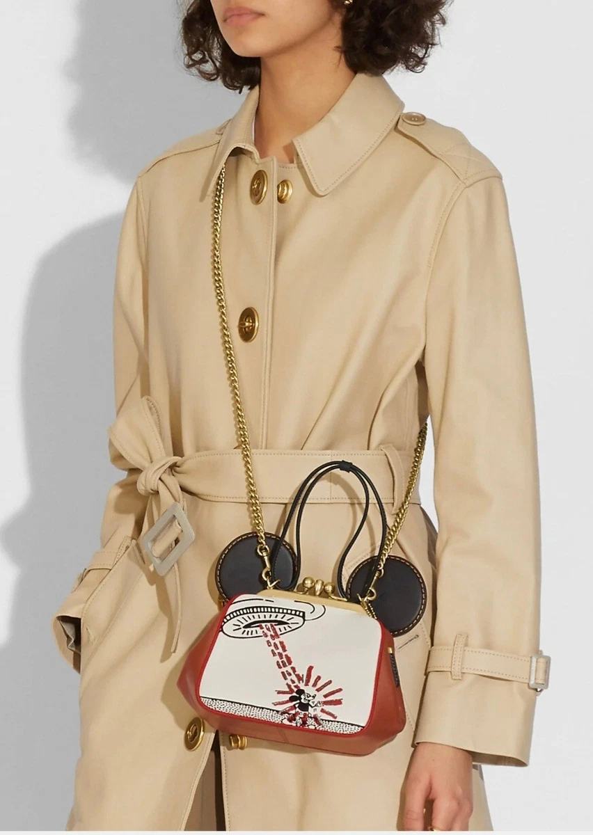 Coach disney online kisslock bag