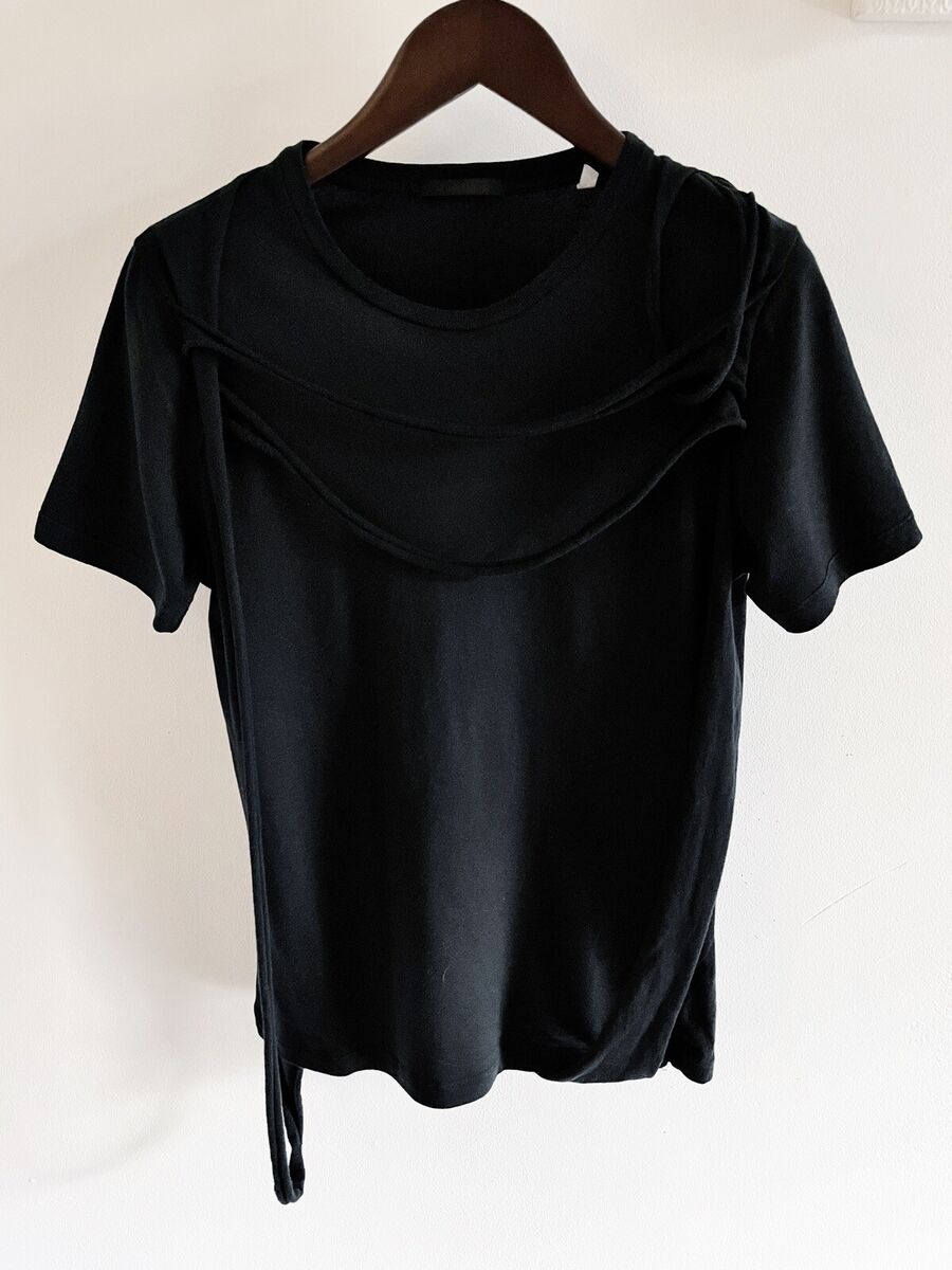 SP 04 HELMUT LANG Vintage- Runway Harness Bondage T-shirt SP 04 HELMUT LANG Vintage- Runway Harness Bondage T-shirt