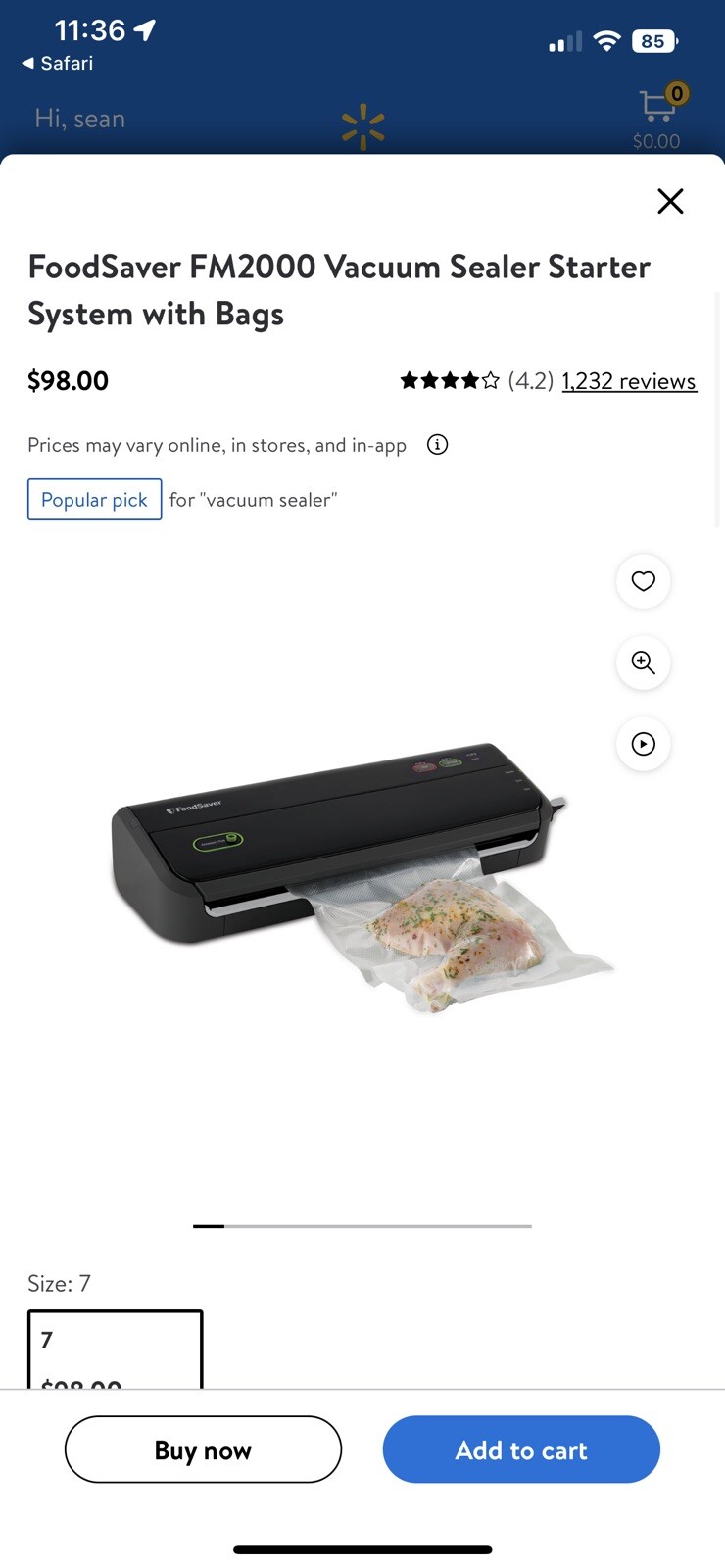 foodsaver fm2000 vacuum bags