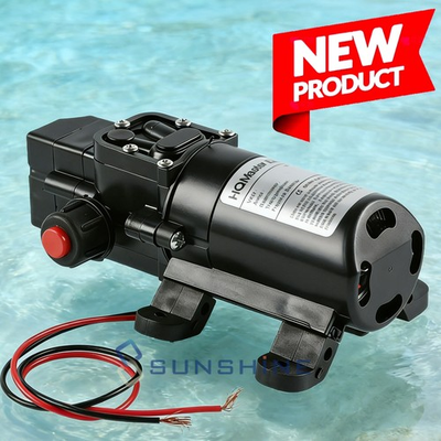 #ad #ad 12V DC Pressure Self Priming Pump RV Camper Boat Off Grid Fresh Water On Demand $28.55
