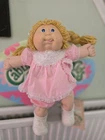 vintage Cabbage Patch kid 1980s hm11 butterscotch girl orginal outfit
