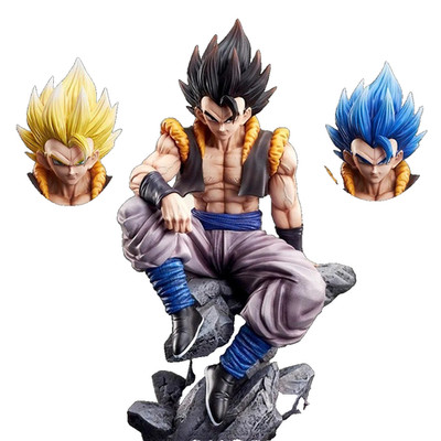 Gogeta Dragon Ball Z Figur 23 cm Anime PVC Statue Sammlung DBZ
