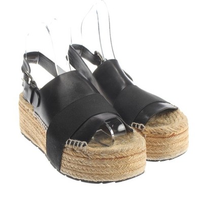 Balenciaga Plateausandalen 36 EUR Schwarz Sehr gut