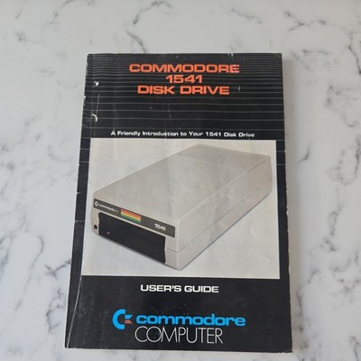1982 Commodore 1541 Disk Drive Manual User's Guide C64 Vintage Computer