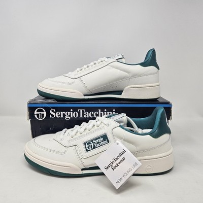 Sergio Tacchini New Young Line 'White/Green' / NEW / Size 7.5 Men - 9 Wmns