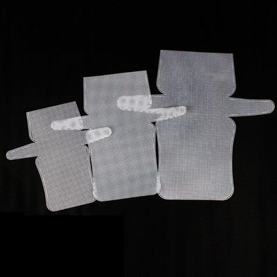 Mesh Plastic Canvas Sheets Embroidery Craft Sheets for Handmade Tote Purse Bag