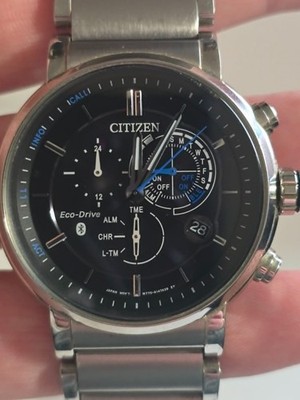Citizen BZ1006-82E Eco-Drive Bluetooth Chronograph Men's Watch