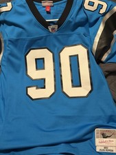 julius peppers carolina panthers jersey Mitchell Ness Size Large