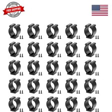 Billiards Pool Cue Clips With Screws: 30 Pieces Snooker Cue Holder Clips Pool...