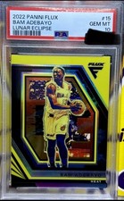 2022 PANINI FLUX BAM ADEBAYO LUNAR ECLIPSE #13/25 Jersey # PSA 10 !!! 🔥