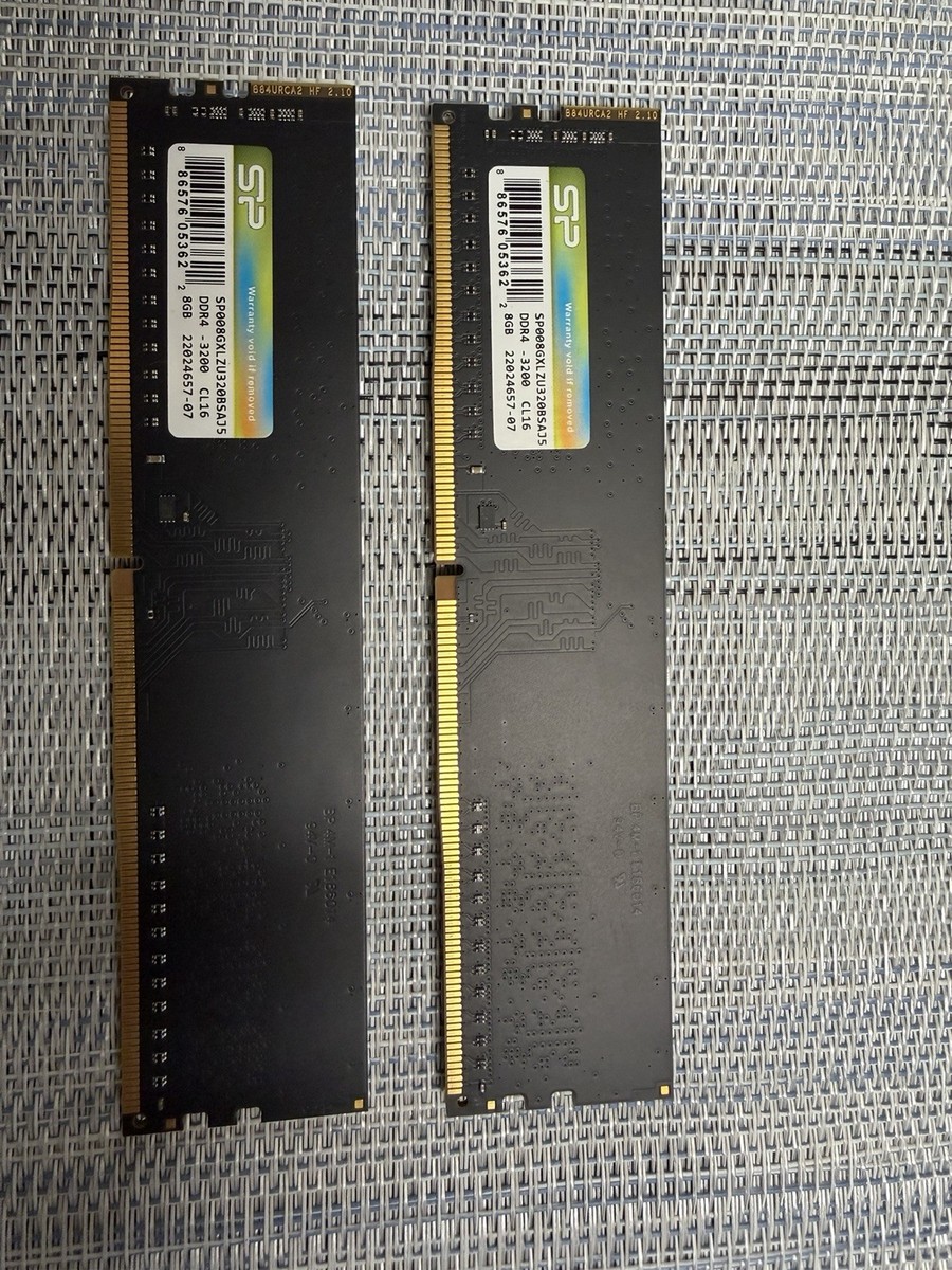 【中古品】SiliconPower DDR4-3200 16GB（8GBx2） Silicon Power 8GBx2(16GB) DDR4 3200MHz CL16 | eBay