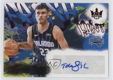 2024-25 Panini Court Kings Fresh Paint Ruby 29/99 Tristan da Silva Auto 19fe