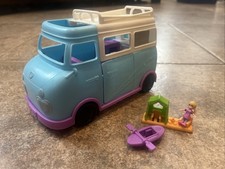 Polly Pocket Camper Van With Polly Pocket Pieces