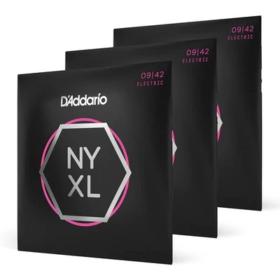 Cordes de guitare électrique D'Addario NYXL0942-3P D’Addario Dadario NYXL Super - Photo 1/4