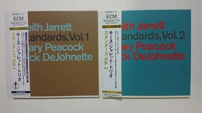 Keith Jarrett Trio Standards Vol.1 & 2 Japan 2 Titles Set Mini LP Gold CD w/OBI - Image 1 of 2