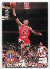 1994-95 COLLECTOR'S CHOICE GERMAN #169 SCOTTIE PIPPEN GOLD SIGNATURES