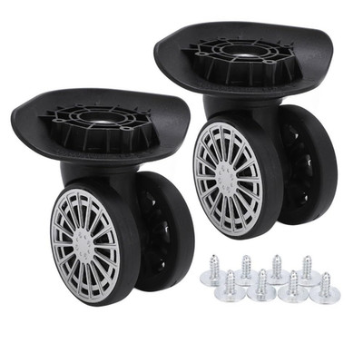 1 Pair Suitcase Luggage Wheel A60 Universal Swivel Casters Replacement for Suitc