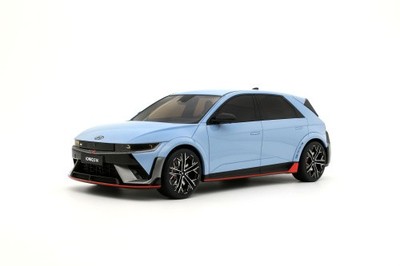  HYUNDAI IONIQ 5 N PERFORMANCE BLUE 2023 OT484 1:18 Otto Models 