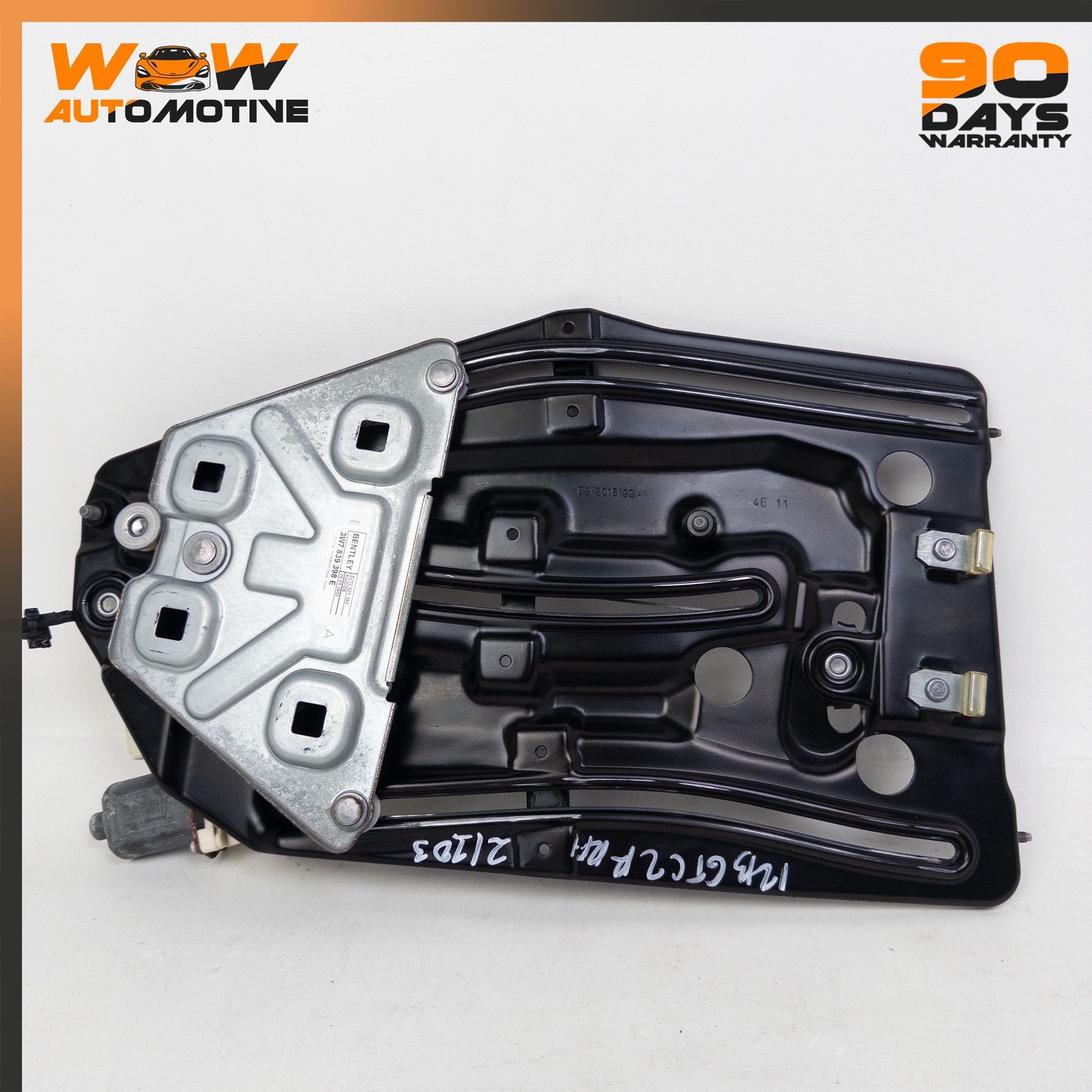 12-17 BENTLEY CONTINENTAL GTC REAR RIGHT QUARTER WINDOW REGULATOR MOTOR OEM