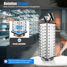 Sunglasses Rack Retail 360  Rotating Sunglass Show Display Stand Holder Shelf