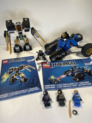 LEGO NINJAGO Thunder Raider 70723 Rebooted 2-in-1 2014 mit Figuren und Anleitung