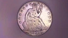 1855 O ARROWS SEATED LIBERTY HALF DOLLAR WELL CIRCULATED NICE ALBUM FILLER
