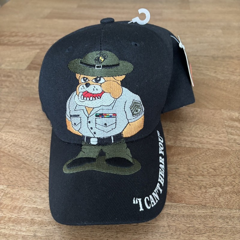 US MARINES Marine USMC "I Can't Hear you" U.S. Warriors Military Hat