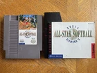 NES Nintendo Dusty Diamond's All-Star Softball NES 1990 Baseball with Manual
