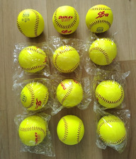 12 Dudley Cork center Soft Balls Leather 12RF ST Y Max 375 lb ASA certified NEW