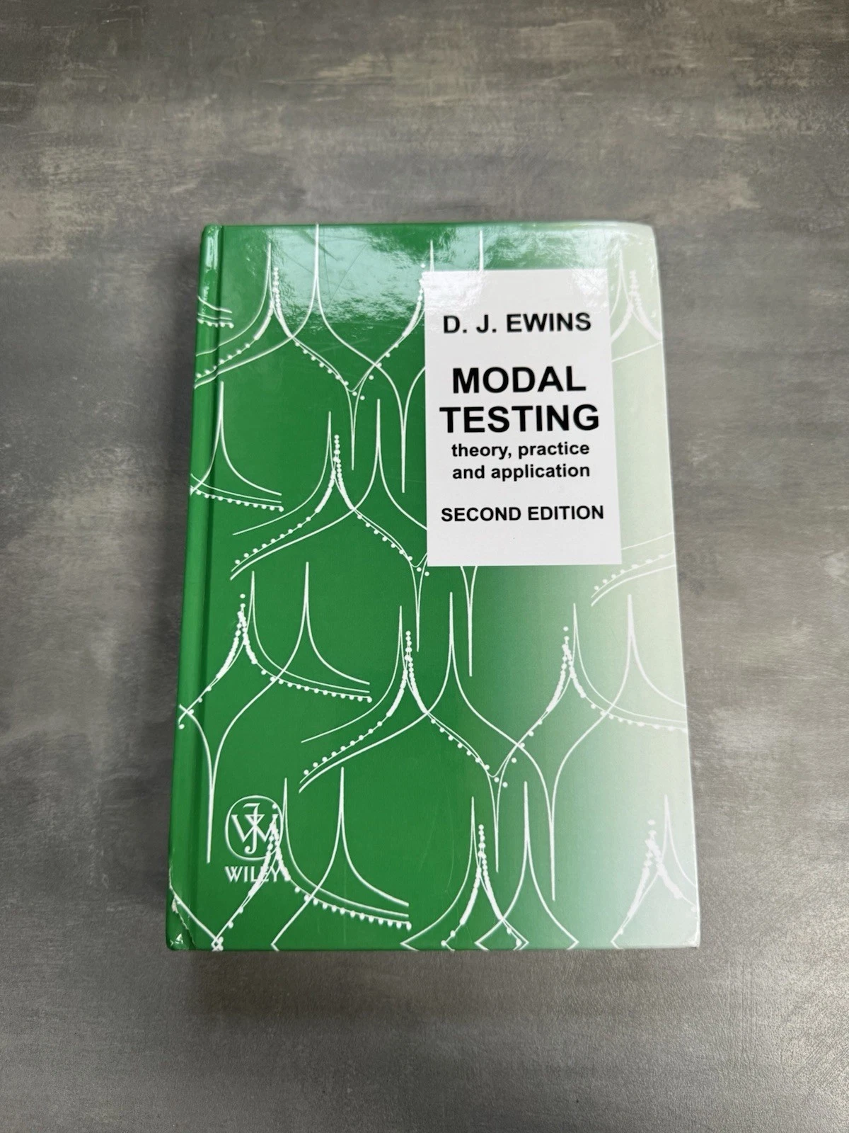 Modal Testing Theory, Practice And Application 2nd Edition Ewins 9780863802188