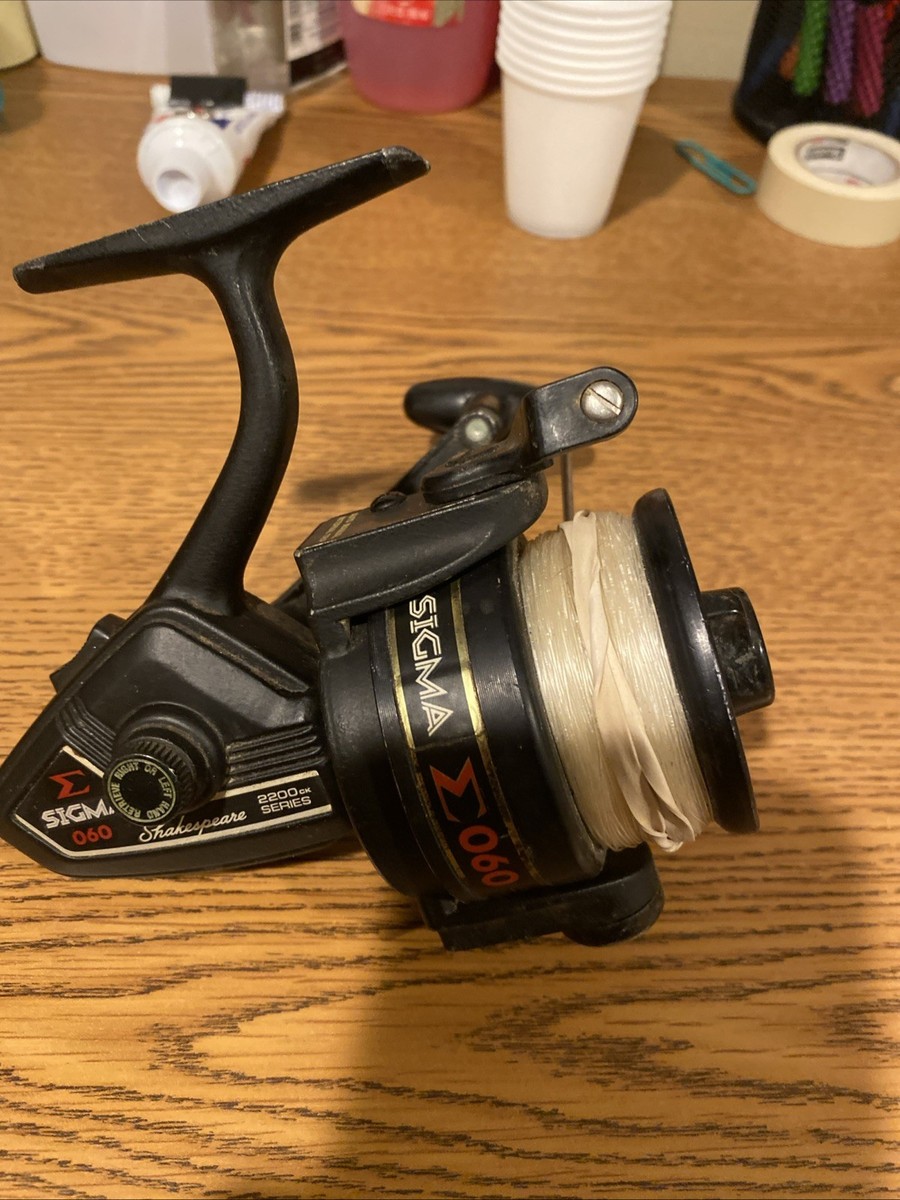 Vtg 2200 Series Shakespeare Sigma 060 Fishing Spinning Reel Japan