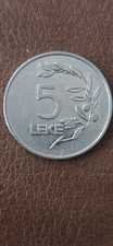 Albania 5 Leke Silver Coin 2000 Republika e Shqiperise Uncertified Collectible