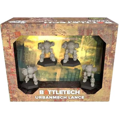 BattleTech UrbanMech Lance Pack Miniatures for Wargame Tabletop Strategy