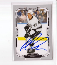 ANDRE LEE autographed SIGNED '25/26 LA LOS ANGELES KINGS 