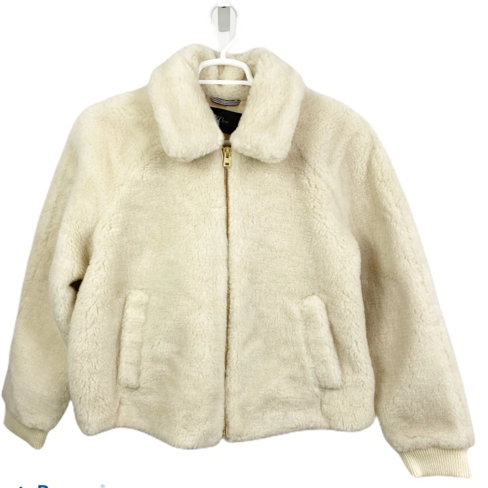 J.Crew Fleece Bomber Jacket Scottish Lamb Size 2X
Opens in a new window or tab