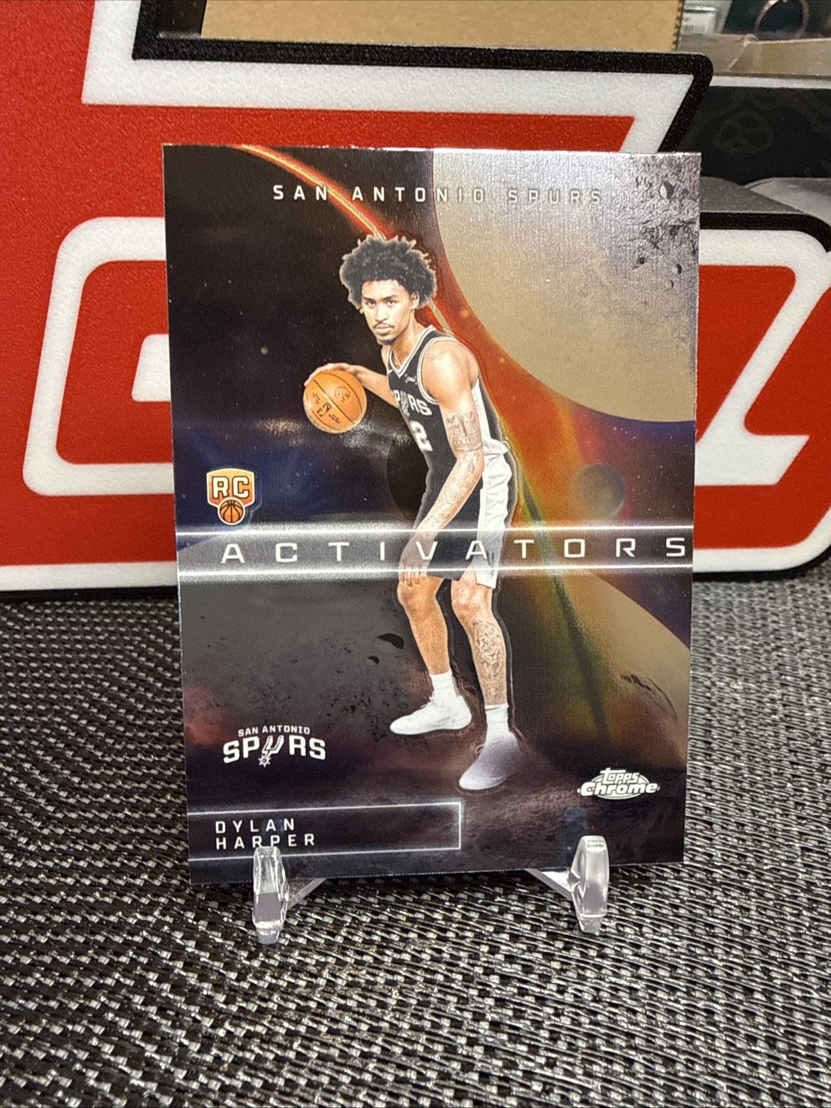 2025-26 Topps Chrome Activators - #AC-12 Dylan Harper, SA Spurs (RC)