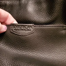 American Leather Co.  LUCA Leather Triple Entry Crossbody--Luca on QVC are $195