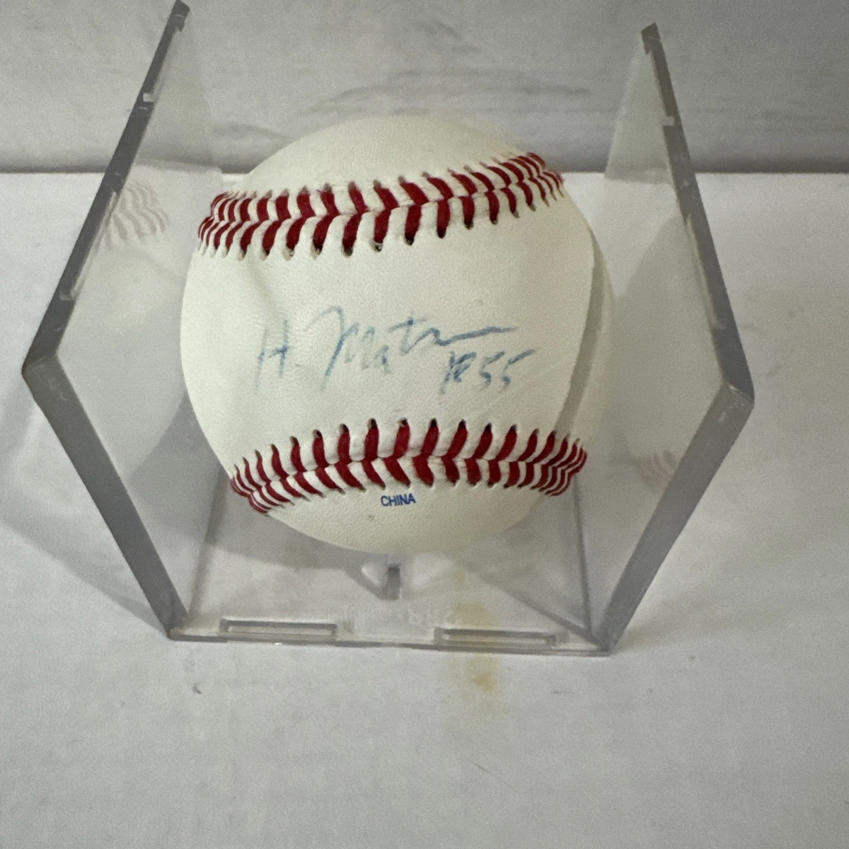 松井秀喜原始亲笔签名棒球MLB 球| eBay