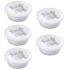 Bung Caps 2 inch Poly Plug with Gasket 5 Pieces Poly Buttress Drum Bung for 5...