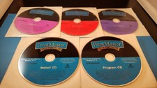 PRINTMASTER GOLD 11 5 Disks PC COMPUTER SOFTWARE Broderbund 2001 Excellent
